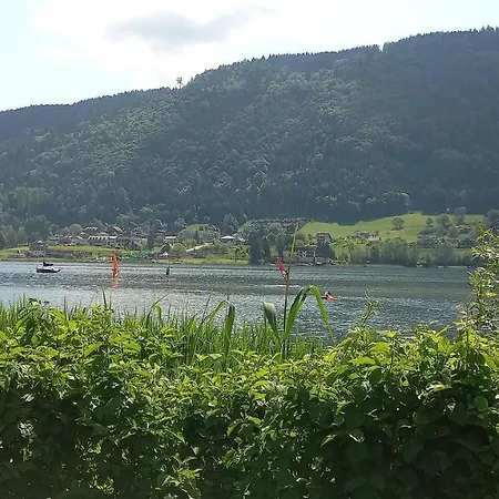 公寓 Elisabeth Haus Kmb Seeappartement Am Ossiacher Mit Direktem Seezugang, Hallenbad *