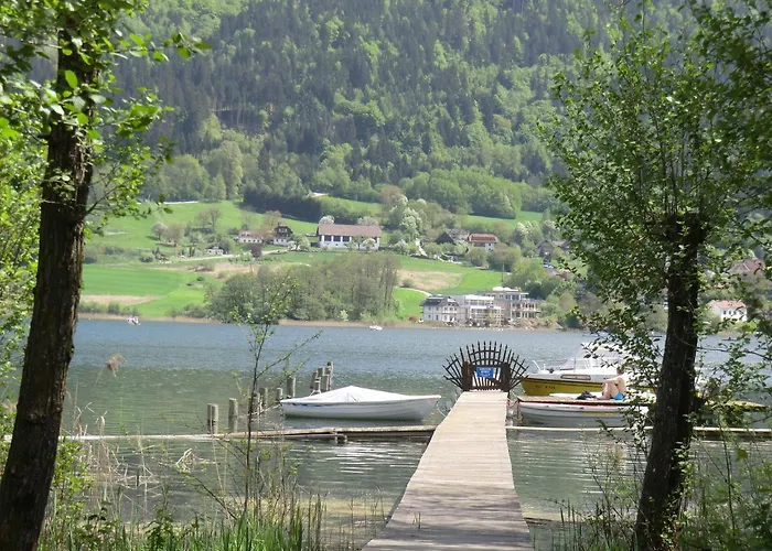 Elisabeth Haus Kmb Seeappartement Am Ossiacher See, Hallenbad, Skiarena Gerlitzen בודנסדורף